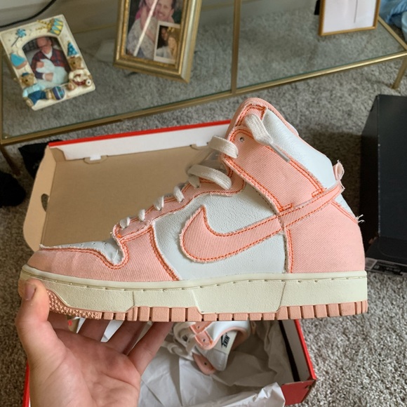 Nike article orange, Nike dunk highs - Picture 1 of 7